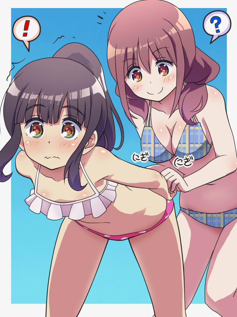 これから燃え上がる直前のような二次美少女同士の百合からレズになりそうな二次エロ画像-20